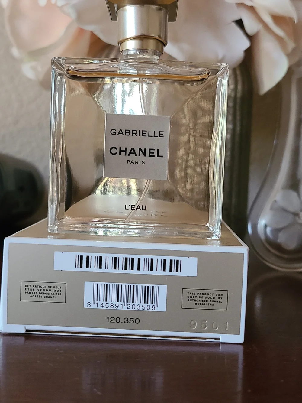 Chanel Gabrielle L'Eau Women's Fragrance - Gold/Clear Bottle 1.7 Fl.oz.
